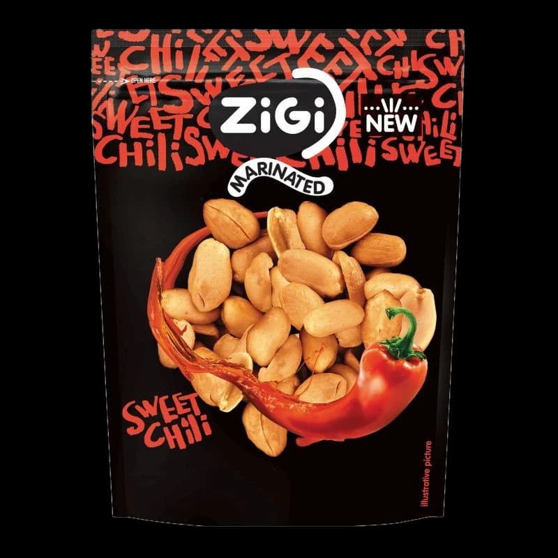 Arahide sărate prăjite Sweet Chili Zigi