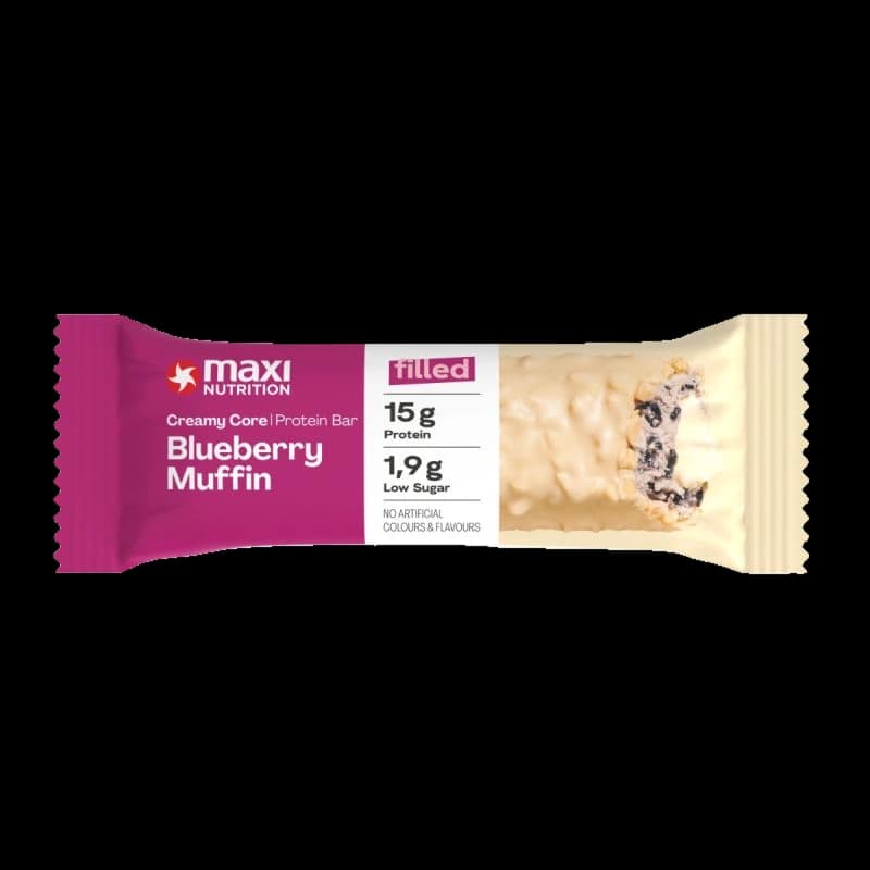 Baton Proteic Fără Zahăr Creamy Core Blueberry Muffin Maxi Nutrition