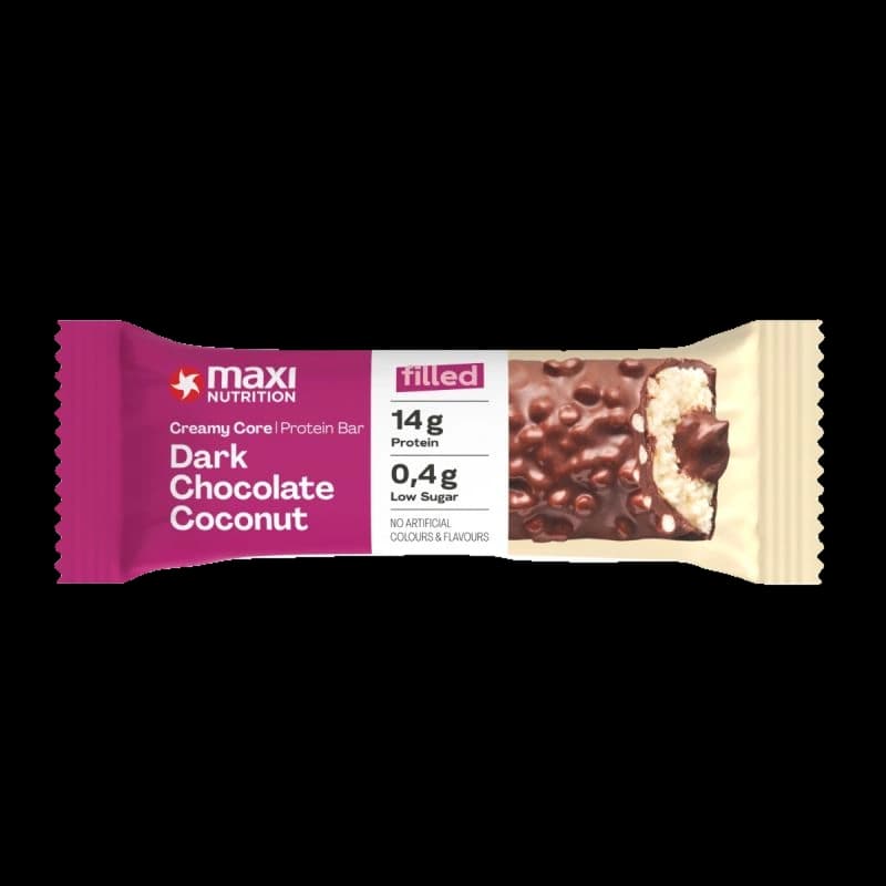 Baton Proteic Fără Zahăr Creamy Core Chocolate Coconut Maxi Nutrition
