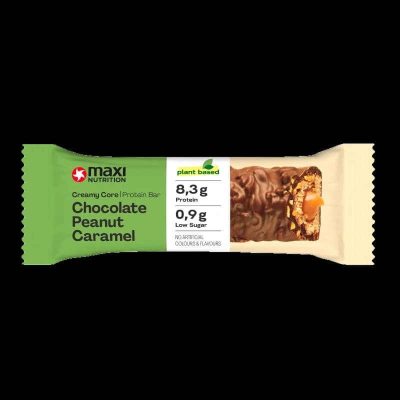 Baton Proteic Fără Zahăr VEGAN Peanut Caramel Maxi Nutrition