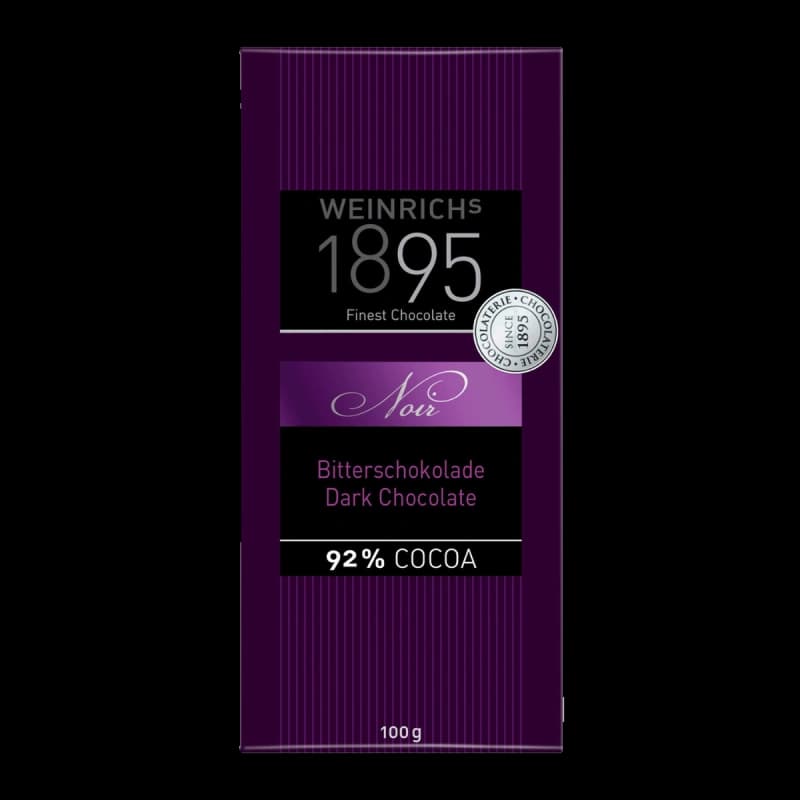 Ciocolată amăruie 92% cacao Weinrich 1895