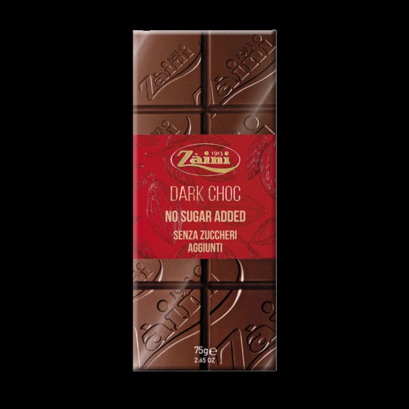 Ciocolata dietetica amaruie fără zahar cu indulcitori Zaini Diet Line