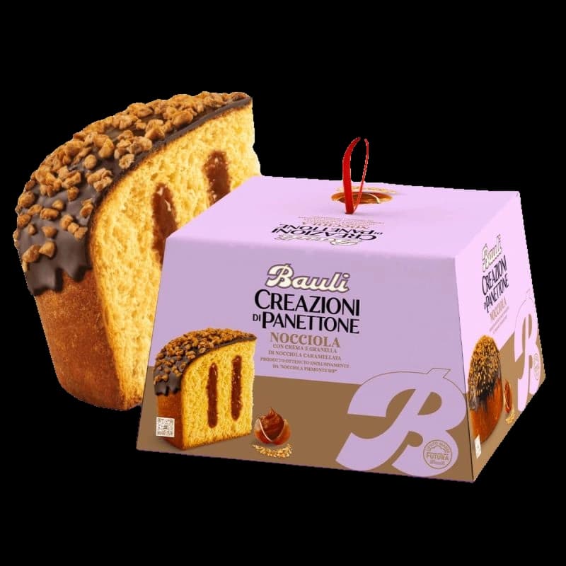 Bauli Creazioni di Panettone Cozonac Nocciola Piemonte IGP