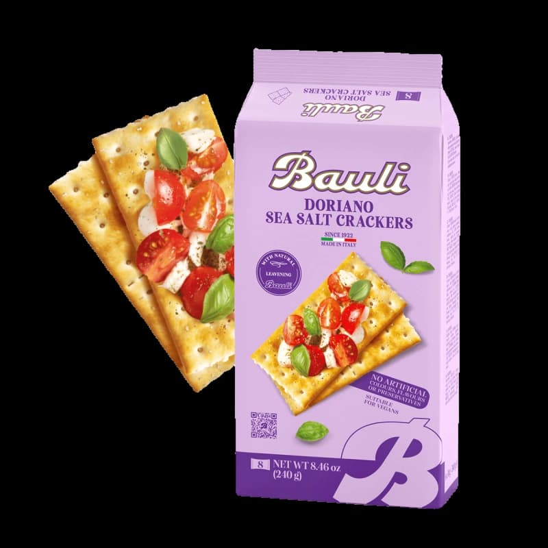 Crackerși cu sare de mare Bauli