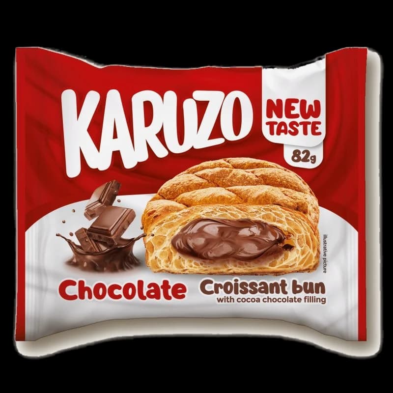 Croissant Karuzo cu umplutură de ciocolată