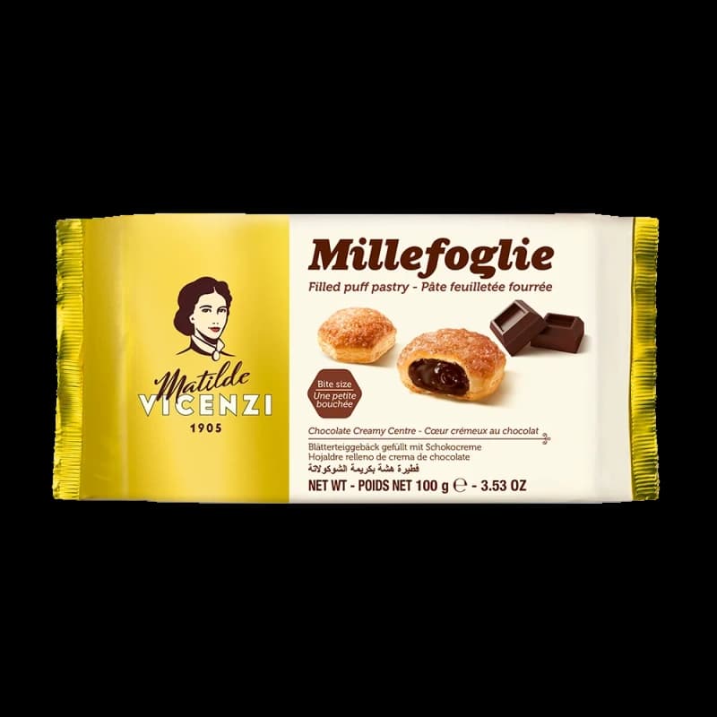 Foietaj cu cremă de ciocolată Millefoglie Vicenzi