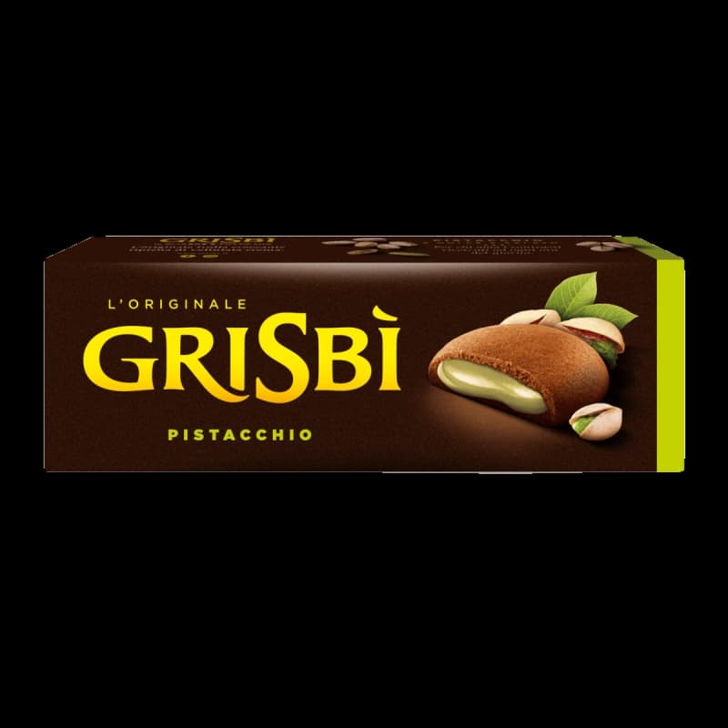 Biscuiti cu crema de fistic Grisbi