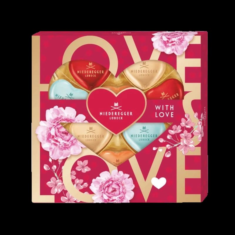 Praline Asortate Meister Selektion Inimi "With Love" Niedergger