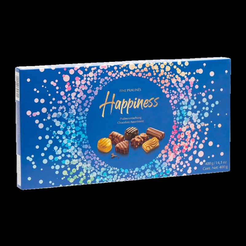 Praline asortate de ciocolată Happiness