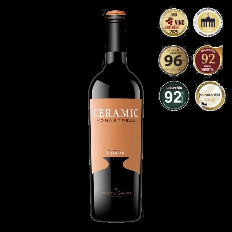 Vin Rosu Ceramic Monastrell Criado en Tinaja - Vicente Gandia